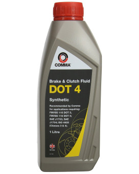 Comma Bf41L 1L Dot 4 Brake And Clutch Fluid