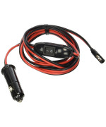 Master 33-103260-Csk 12 Volt Dc Plug Wire Harness-18 Gauge, 8 Feet Length, 8 Feet Length, Redblack