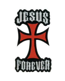 Hot Leathers Jesus Forever Patch (3 Width X 5 Height)