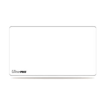 Solid White Play Mat Card Game