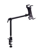 Arkon Heavy Duty Desk or Wheelchair Tablet Clamp Mount for iPad Air iPad Pro iPad 4 3 2 Retail Black