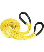 Rps Outdoors Tow-113 Yellow 4 X 30 Deluxe Recovery Tow Strap (20,000 Lb Break Strength)