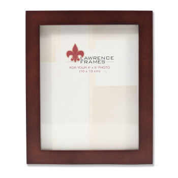 Lawrence Frames 755945 Espresso Wood Picture Frame, 4 By 5-Inch