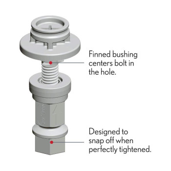 Mayfair Sta-Tite Toilet Seat Fastening Hardware Upgrade Kit, Statite