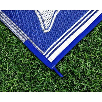 Camco 9X12 Outdoor Mat-Blue O