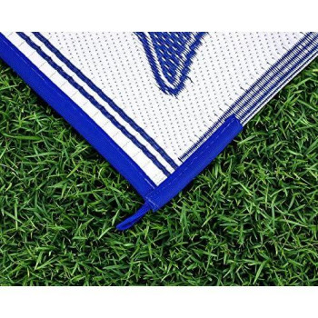 Camco 9X12 Outdoor Mat-Blue O