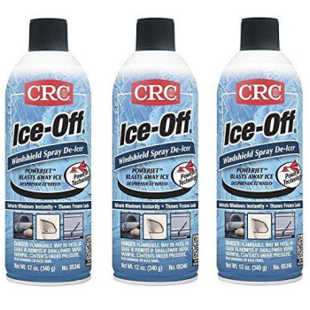 Crc Ice-Off Windshield Spray De-Icer - 12 Wt Oz (Set Of 3)