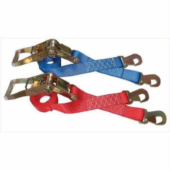 Prp Racing Products Srp 2 Red Ratchet Car Tiedown Strap, 8 Ft - 500C8-1