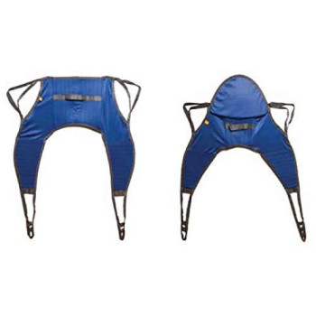 Lumex Hoyer Style Sling with Head Support for Patient Lifts, Solid Fabric, X-Large, 600 Pounds, DSHC70010