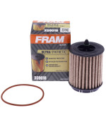 Fram Ultra Synthetic Automotive Replacement Oil Filter, Designed For Synthetic Oil Changes Lasting Up To 20K Miles, Xg9018 (Pack Of 1)