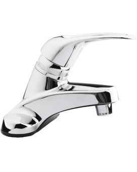 Dura Faucet DF-PL100-CP RV Single Lever Bathroom Faucet (Chrome Plating Over ABS Plastic)