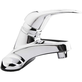 Dura Faucet DF-PL100-CP RV Single Lever Bathroom Faucet (Chrome Plating Over ABS Plastic)