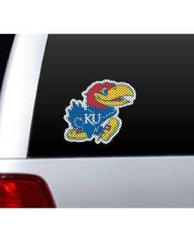 Ncaa Kansas Large Window Film, One Size, Multicolor