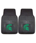 Fan Mats Michigan State University 2-Pc Vinyl Car Mat Set/17X27