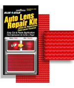 Blue Star Grid Pattern Auto Lens Repair Kit (Red)