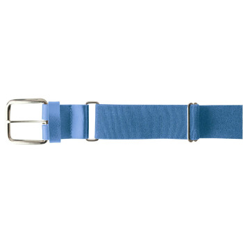 Champro Elastic Baseball Belt With 15-Inch Synthetic Tab (Columbia Blue, 28-52-Inch)