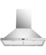 Cavaliere SV218B2-30 inch Wall Mount Range Hood with 900 CFM in Brushed Stainless Steel