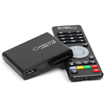 Micca Speck G2 1080P Full-Hd Ultra Portable Digital Media Player For Usb Drives And Sd/Sdhc Cards