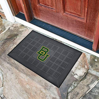 Fanmats 11773 Baylor University Bears Vinyl Medallion Door Mat