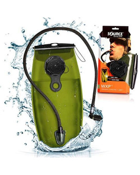 Source Tactical Wxp 2L Widepac Bladder With External Fill Port For Hydration Packs - High-Flow Storm Drinking Valve - Leakproof Widepac Closure - Zero Taste And Virtually Self-Cleaning - 70Oz, Black