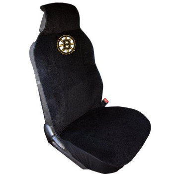 Fremont Die Nhl Boston Bruins Car Seat Cover, Standard, Black/Team Colors