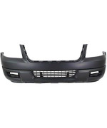 Evan-Fischer Front Bumper Cover Compatible With 2004-2006 Ford Expedition Primed With Absorber With Spoiler Holes Eddie Bauer/Limited/Xlt Sport Models