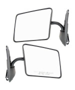Kool Vue Manual Mirror Compatible With Chevy S10 Pickup 82-93/S10 Blazer 83-94 Right And Left Side Manual Folding Below Eyeline Type Paintable