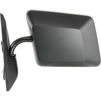 Kool Vue Manual Mirror Compatible With Chevy S10 Pickup 82-93/S10 Blazer 83-94 Right And Left Side Manual Folding Below Eyeline Type Paintable