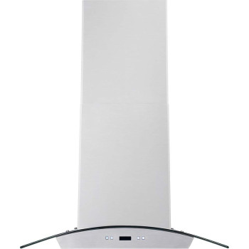 CAVALIERE 36" Wall Mounted Stainless Steel/Glass Kitchen Range Hood 900 CFM SV218D-36