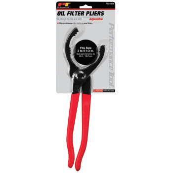 Performance Tool W54058 Large Offset Jaw Oil Filter Pliers (2" to 5-1/2")