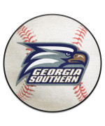 Fanmats 787 Georgia Southern Eagles Baseball Shaped Accent Rug - 27In. Diameter