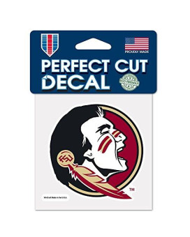 Wincraft Ncaa Florida State University 52840014 Perfect Cut Color Decal, 4 X 4, Black