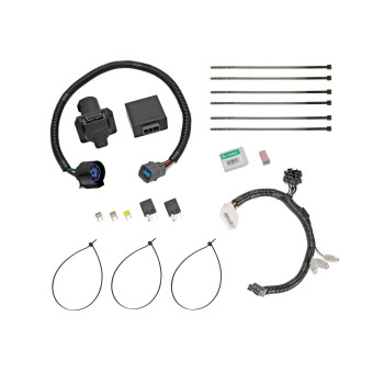 Tekonsha Tow Ready 118265 Trailer Wiring Connector Kit for Honda Pilot, Black