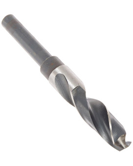 Drill America 9/16" Reduced Shank High Speed Steel Drill Bit with 1/2" Shank, D/ARSD Series