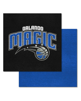 Fanmats 9368 Nba Orlando Magic Nylon Carpet Tile