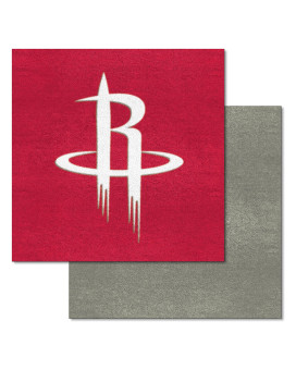 Fanmats 9278 Nba Houston Rockets Nylon Carpet Tile