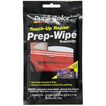 Dupli-Color (Pw100-12 Pk Grease And Wax Remover With Single-Use Towelette, (Case Of 12)