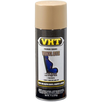 Vht (Sp944-6 Pk Buckskin Tan Satin Vinyl Dye - 11 Oz Aerosol, (Case Of 6)