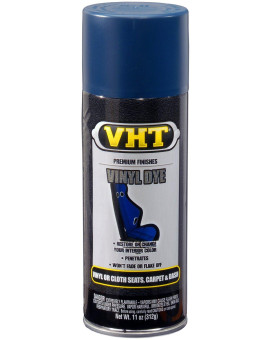 Vht (Sp950-6 Pk Dark Blue Satin Vinyl Dye - 11 Oz Aerosol, (Case Of 6)