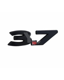 Mustang 3.7 V6 Black Emblem W/Red Decimal Point