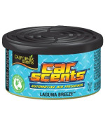 California Scents Spillproof Ccs-002 Box Of 12 Laguna Breeze Air Freshener (Pack Of 12) Long Lasting Refreshing Fragrance, Environmentally Friendly, Light Weight Organic Product Recyclable, 12 Canisters