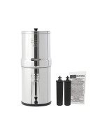 Royal Berkey Gravity-Fed Water Filter with 2 Black Berkey Elements Provides Clean, Refreshing Water at Home, Camping, RVing, Off-Grid, Emergencie