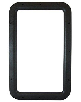 Valterra A77012 Interior Entrance Door Window Frame Od: 15.75 W X 24.75 H Id: 12 W X 21 H Black