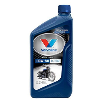 Valvoline 4-Stroke Motorcycle 10W-40 Motor Oil 1 Qt