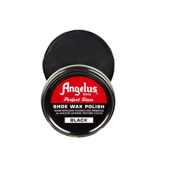 Angelus Shoe Wax Polish 3Oz (Black)