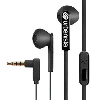 Urbanista San Francisco Earphones Dynamic Ear-Pods, Call-Handling With Microphone, 3.5Mm Stereo Input - Dark Clown