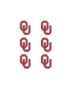 Wincraft Ncaa Oklahoma Sooners Face Tattoos Team Colors One Size