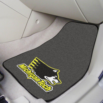 Fanmats Michigan Tech 2-Pc Carpet Car Mat Set17X27