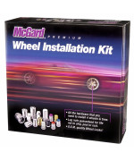 McGard 65815BK SplineDrive Black (M14 x 1.5 Thread Size) Wheel Installation Kit for 8-Lug Wheels
