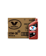 Valvoline High Mileage With Maxlife Technology Sae 5W-30 Synthetic Blend Motor Oil 1 Qt Case Of 6 (Packaging May Vary)